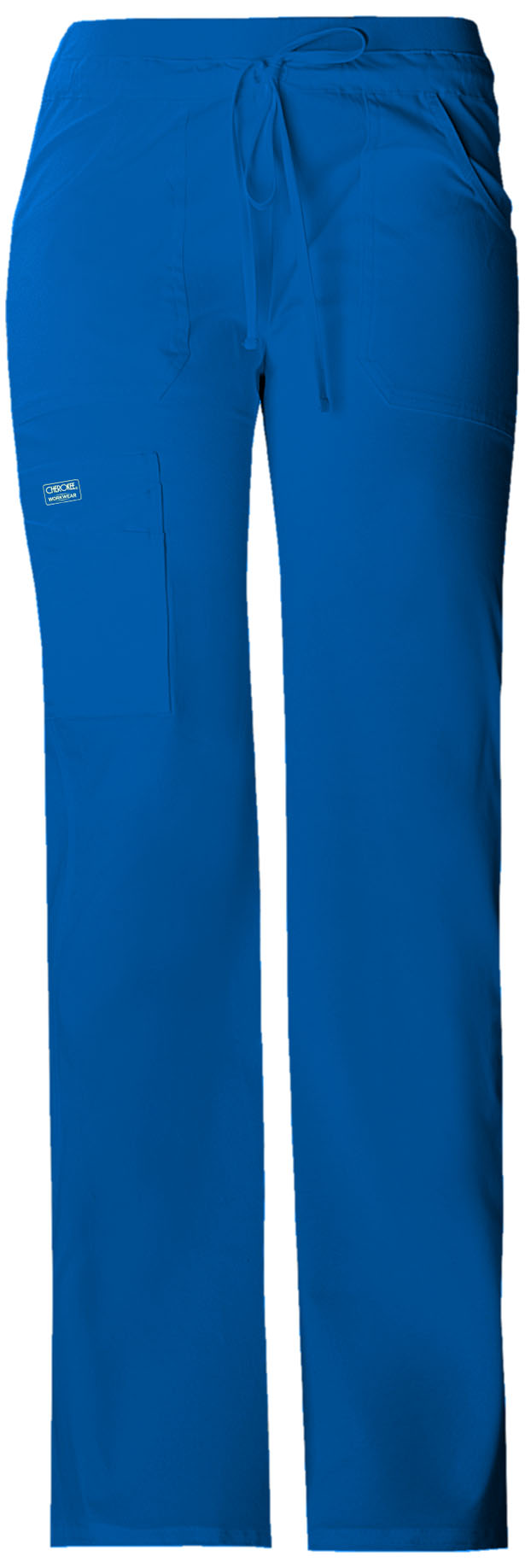 Women's Drawstring Cargo Pant - Royal